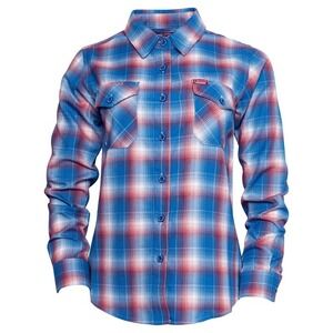 DIXXON FLANNEL Shirt Summit Racing 2.0 Collab Limited Edition‎ Women's M Plaid